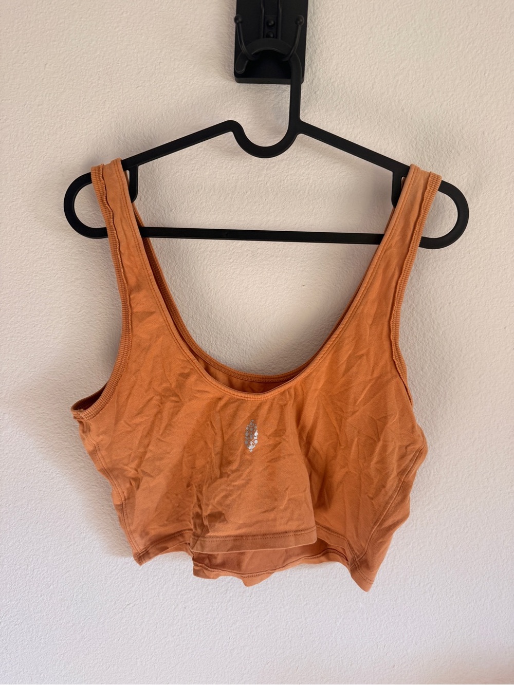 Free People movement Rust Orange Women's Cropped Tank Top
